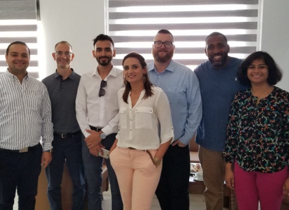 Visit of the American Delegation to the production unit of our client STIPE